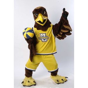 school basketball eagle masoct hawk falcon custom costume mascotte fancy dress cartoon character N30753 Mascot Costumes