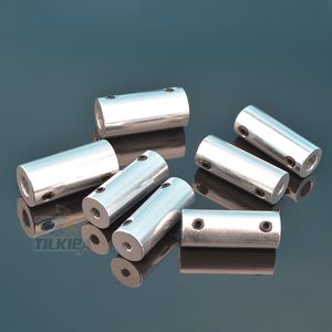 1pc Rc Car Boat Metal Drive Shaft Connector 2mm/2.3mm/3mm/3.17mm/4mm/5mm/6mm Motor Shaft Aluminum Alloy Coupling for RC Boat Car