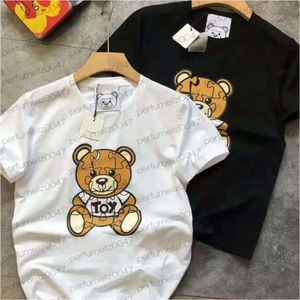 HA1N Sunmmer Womens Mens Designers T Shirts Tshirts Fashion Letter teddy bear Printing Short Sleeve Lady Tees s Casual Clothes Tops T-shirts Clothing