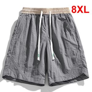 Beach Shorts Men Summer Short Pants Plus Size 8XL Casual Shorts Male Fashion Elastic Waist Bottom Big Size 8XL 240524