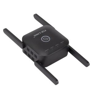 1200m WiFi Signalförstärkare 5G WiFi Repeater 2.4G +5G Wireless Network Router Wi-Fi Range Extender Internet Booster 4 Antennas