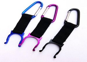 Locking Carabiner Water Bottle Buckle Hook Holder Clip Camping Outdoor Snap Hook clipon Aluminum Alloy Clicp on4970106