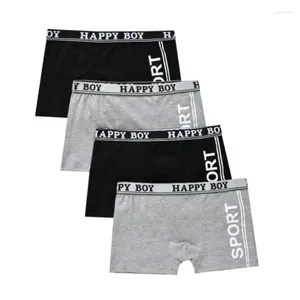 Underpants 4PCS 9-14y Cotton's Short Pants Boys 'Boxer Bottoms Unterwäsche Yough Boy Slips