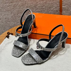 Top Quality Luxury Shoes Classic Designer Shoes Women's High Heels All Handmade Rare Leather Spring/Summer Casual High Heels Fashion Women's Shoes Original Packaging.