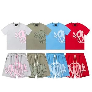 Дизайнерские мужские спортивные костюмы мужская сина World Tshirts Set Set Tee Printed Designer Trub