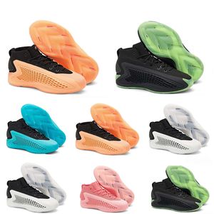 AE 1 Buty do koszykówki Męskie białe zielone sportowe sporty trening sportowy buty na zewnątrz Arctic Fashion Men Shoe 40-46