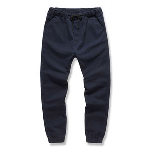 Autumn/Inverno Novo Trendência da moda masculina Plexush espessou roupas jovens de cor sólida calças casuais para homens M524 43