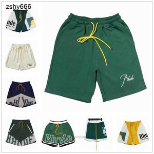 Rhude Shorts Designer Mens Basketball Pannello da basket Trunks Trunks Senta Senna Flight Yachting Shorts Bottom Acquista QJB6