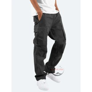 Y2F Designer Luxury 2024News Cargo Pants Men Zipper Leg Skinny Casual Pants Multi-Pockets Streetwear High-End Quality flera färger 100%Bomull S-5XL 192