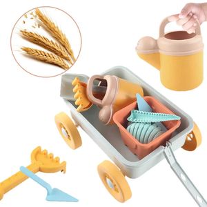 Sand Play Water Fun Sand Play Water Fun Childrens Beach Toys and Carts Shovels Toys piscina giocattoli per acqua estate WX5.22