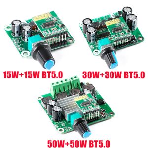 Bluetooth Digital Stereo Class D Audio Power Amplifier Board DIY BT 5.0 TPA3110 5.0 TPA3116 15W+15W 30W+30W 50W+50W