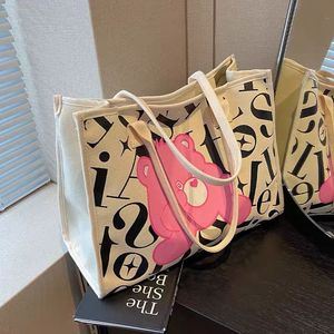 new Designer bag Tote bag Shoulder Bags Soft Canvas Mini Handbags Women Handbag Crossbody Luxury Tote Fashion Shopping Pink White Purse Satchels Bag Lady Bag
