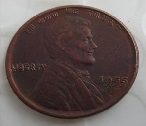 US One Cent 1955 Double Die Penny Copper Copy Coins metal craft dies manufacturing factory 5967019
