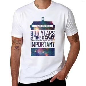 Men's Tank Tops 900 Years Of Time And Space T-Shirt Shirts Graphic Tees Blanks Sports Fans Hippie Clothes Mens T-shirts Anime