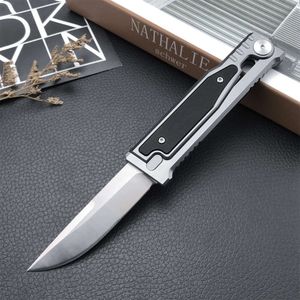 Gravity Pocket Folding Knife D2 Blade G10 Handle Tactical Survival Outdoor EDC Hunt Self Defense Camping Multitool Presentlåda L2405