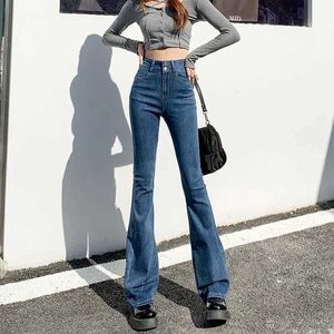 Women's Jeans Zoenova Loose Straight Denim Flared Pants Fashion Street Cotton Womens Korean Jeans Harajuku Casual High Waist Weight Loss Trousers Q240523