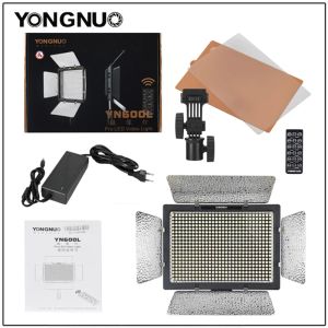 Yongnuo YN600L YN600 Ayarlanabilir Renk Sıcaklığı ile LED Video Işık Paneli 3200K 5600K Fotoğraf Stüdyosu Aydınlatma