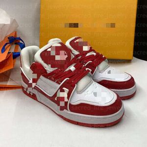 Louiseviution Schuh Männer Frauen Schuhe LVSE Schuhschuhe gedruckte Muster atmungsaktive Luxusschuhe farbenfrohe Loubotin Schuh Grüne Trendy Marke Luis Viton Schuh Fashion 895