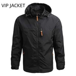 Men's Jackets Mens windproof military field jacket mens winter and autumn waterproof flying pilot jacket hooded shirt mens hunting military uniform Q240523