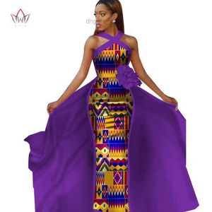 女性用のアフリカのドレスプラスサイズのダシキアフリカの袖エンアフリカの衣料品パーティードレス4xlその他のWY2340