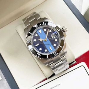 Hot selling yacht water ghost with the same fully automatic quartz watch business night light waterproof mens steel strap wristwatch