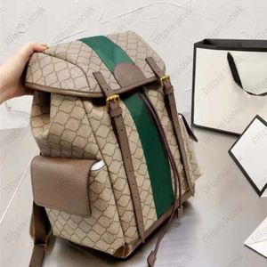 2023 Männer Rucksäcke Designer Fashion Schoolbag großer Kapazität Boy Travel Rucksack Klassiker Seilschnalle Laptop -Tasche mit höchster Qualität 263c