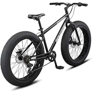Fahrräder Apfel- und Frauenfett-Reifen-Mountainbike 26-Zoll-Fahrradräder 4 Zoll breiter Knopf Reifen Stahl Rahmen Q240523