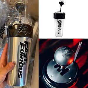 Fast X Gear Shift Copo 304 aço inoxidável Vacuum Cup Fast e Furious 10 Portátil Straw Cup Garrafa 240507