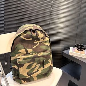 Klassische Tarngedruckte Designer -Rucksack zurück in die Schule Schulter Rucksack Packs Vordertaschen Designer -Taschen Camo hochwertige Frauen -Herren -Reise -Rucksäcke