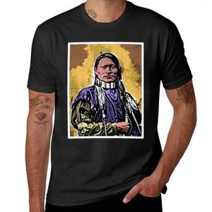 Tanques masculinos tampes de manga vermelha-northern Cheyenne camiseta preta camisetas camisetas tshirts para homens