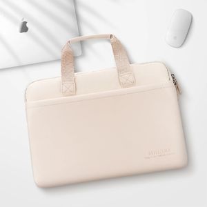 Laptop Bag for MacBook Air 13 Fall 13 13.3 14 15.6 tum Waterproof Notebook Case Women Handbag Portfölj 240524