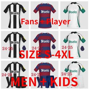 24 25 Tonali Bruno G.サッカージャージーIsak Nufc Gordon New Castle Wilson Joelinton Trippier Almiron Gordon Burn 2024 2025フットボールシャツMurphy Men Kid Kitユニフォーム