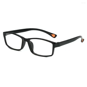 Güneş gözlüğü çerçeveleri moda dikdörtgen çerçeve presbbiyopi okuma gözlükleri kadınlar erkekler hd anti radyasyon bahar menteşe okuyucuları gözlük görme