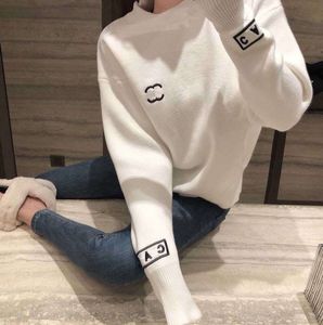 2024 Män kvinnor Luxury Pullover Brands Designers Sweater Letters S hoodie långärmad tröja broderi stickad vinterkläder 1185ess