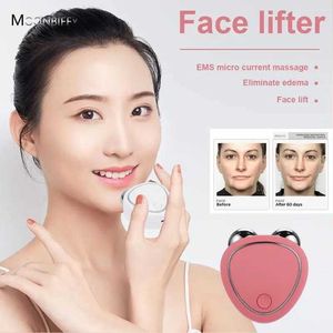 Массажер для лица EMS Массагер с лицевой лицевой лицевой лицевой лицевой подъемник затягивание кожи восстановление