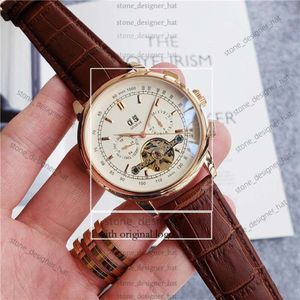 Patekphilippe Watch большой маховик Полностью автоматический механизм 40 мм размер роскошные часы для мужчин из нержавеющей стали Бизнес Sapphire 429e