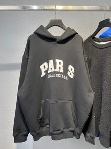 Erkek Hoodies Sweatshirts Tasarımcı Sonbahar ve Kış Kafesi Kapşonlu Erkek Hoodie Gevşek Kazak Erkek Tasarımcı Hoodie için Uzun Kollu Kazak