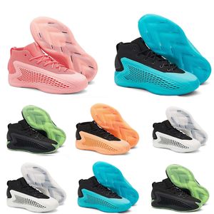 Ae 1 Scarpe da basket maschile Sneaker sportive verdi bianche nere addestrando sport scarponi per esterni arctic maschi