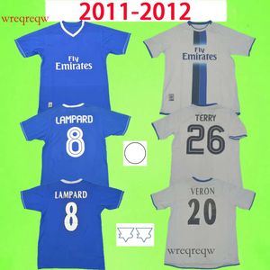 Maglie da calcio retrò CFC 2003 2004 2005 Lampard Classic Vintage 03 04 05 Shirt da calcio Robben Maillot Zola Veron Drogba Rerry Makelele Uniforme Away