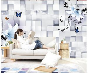 Tapety Trzy - wymiarowe telewizor tło dekoracja ściany malowanie Living 3D Wallpaper Home