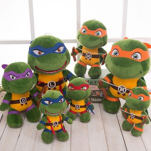 Inovative Big Eyed Turtle Muttle Muttel Era Plush Toy Toy Q-Version Ninja Doll Doll Creative Ploth Dol.