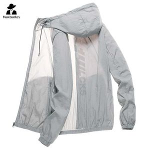 Men's Jackets Mens casual fishing waterproof outdoor sports windproof jacket ultra-thin mens sun protection hoodie Q240523