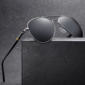 Solglasögon Klassiska polariserade män som kör pilot Solglasögon Brand Designer Male Vintage Black for Man Women UV400 297S