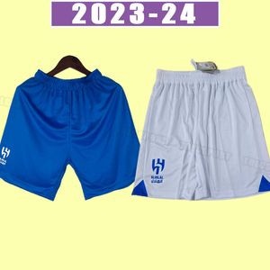 23 24 Al Hilal Saudi Soccer Shorts Neymar Jr Malcom Neves Sergej Vietto Koulibaly Lghalo Kanno a casa 23 24 pantaloni da calcio da calcio uomini