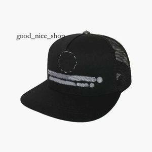 Chrome Flower Designer Caps Baseball Hearts Mens Black Woman Hats Wysoka jakość CH CAP 5978