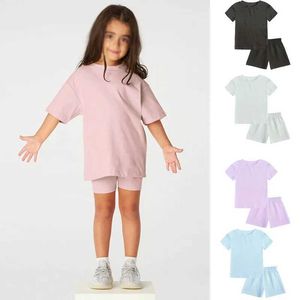 Set di abbigliamento set di abbigliamento serie BAMBINA BAMBINA ABBIGLIAMENTO SERIE SPORT SET SET T-SHIRT STRATICHE BATTON+GAGHI DI AFFIGLIO SPORTS WX5.23