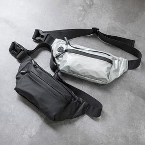 Waterproof Men Fanny Pack Fashion Running Chest Unisex Sling Crossbody Casual Hip Belt Bag Women Waist Packs MX200717 278D