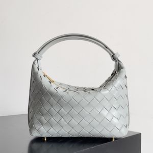 Oryginalny skórzany tkaninowa woreczka mini duży styl b Styk dzianinowy metalowy łańcuch crossbody elegancja designerka minimalistyczna mniej jest bardziej celebryty luksusowe Włochy