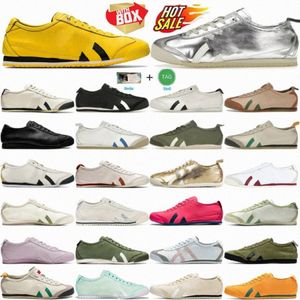 Japan 66 Running Tiger Kill Me Xico Bill Schuhe Armee -Trainer Designer Silber aus Birch Peacoat Schwarz weiße Vintaga Herren Damen Blaugrün Beige Burgund Gold Sport Sport