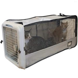 猫のキャリア大型犬小屋ポータブルケージ防水ペットベッドトラベルリッターコレクション（USスポット）
